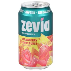 Zevia Strawberry Lemon Soda