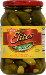 Nalley Elites Pickles Petites Garlic Dill & Onion