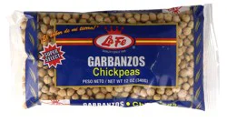 La Fe Garbanzos Dry Chick Peas Bag