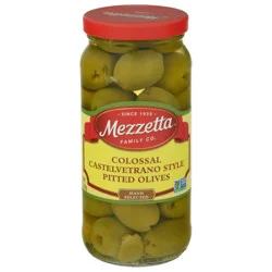 Mezzetta Colossal Castelvetrano Style Pitted Olives, 8 oz Dr. Wt.