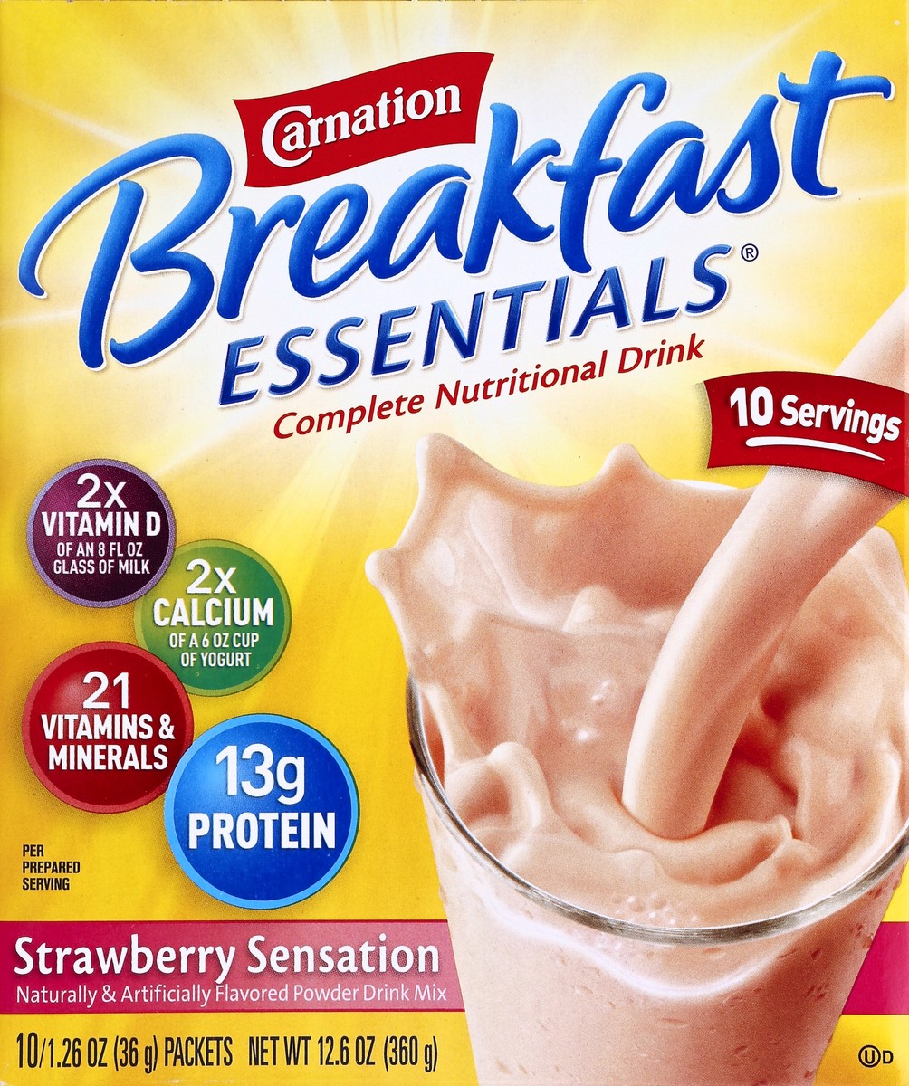 slide 1 of 1, Carnation Nutritional Drink 10 ea, 10 ct