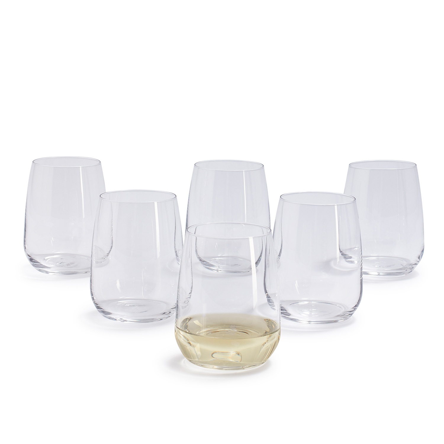 slide 1 of 1, Sur La Table by Bormioli Rocco Stemless Wine Glasses, 6 ct