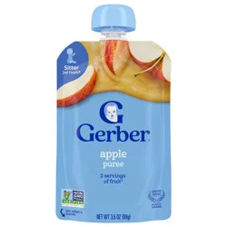 Gerber Natural for Baby Food Pouch - Apple