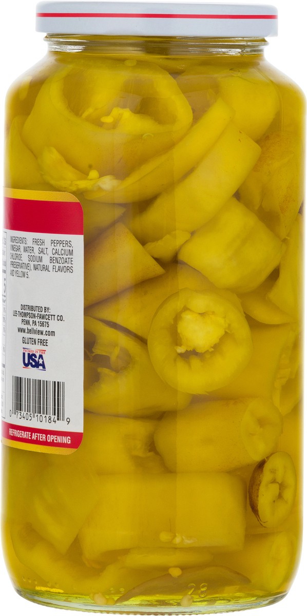 slide 8 of 12, Bell-View Fancy Mild Pepper Chunks 32 fl oz, 32 fl oz