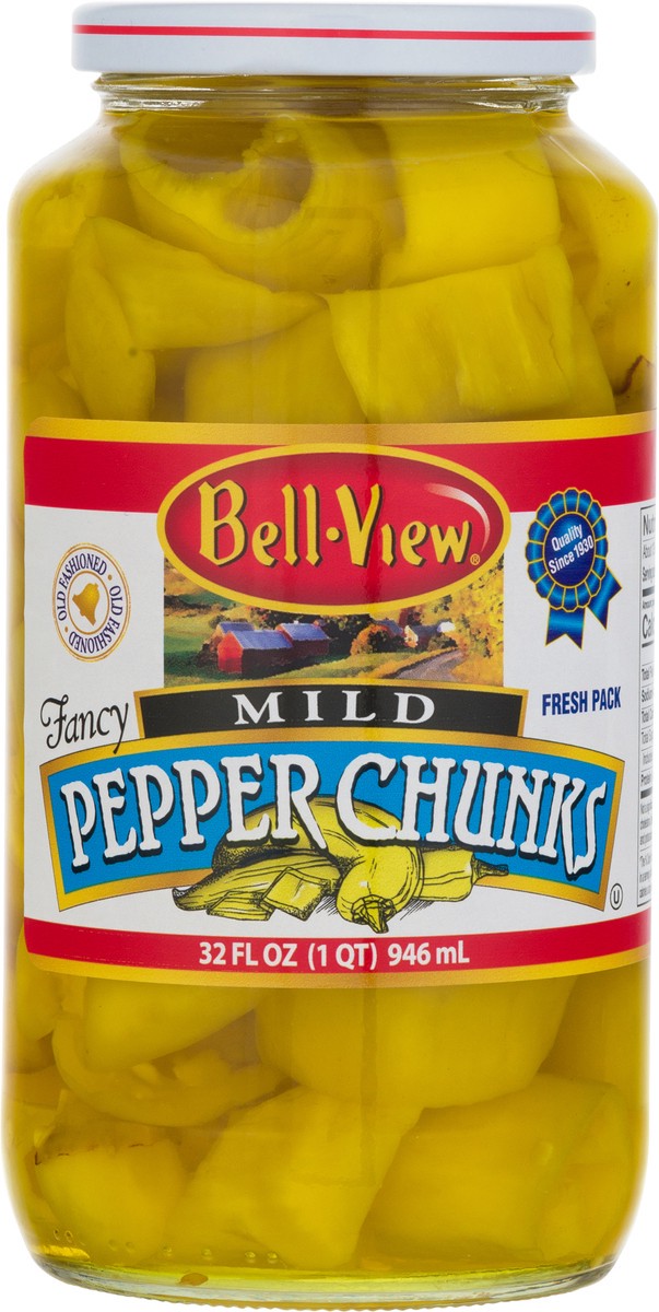 slide 6 of 12, Bell-View Fancy Mild Pepper Chunks 32 fl oz, 32 fl oz