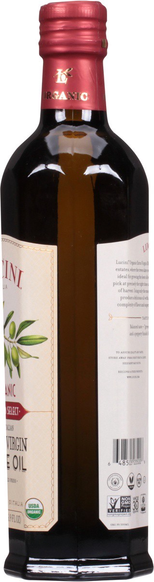 slide 6 of 9, Lucini Italia Premium Select Extra Virgin Olive Oil, 500 ml