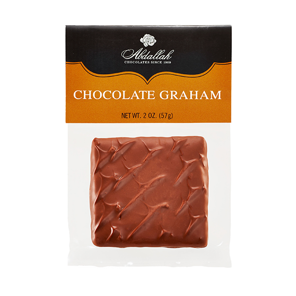 slide 1 of 1, Abdallah Chocolate Graham, 2 oz