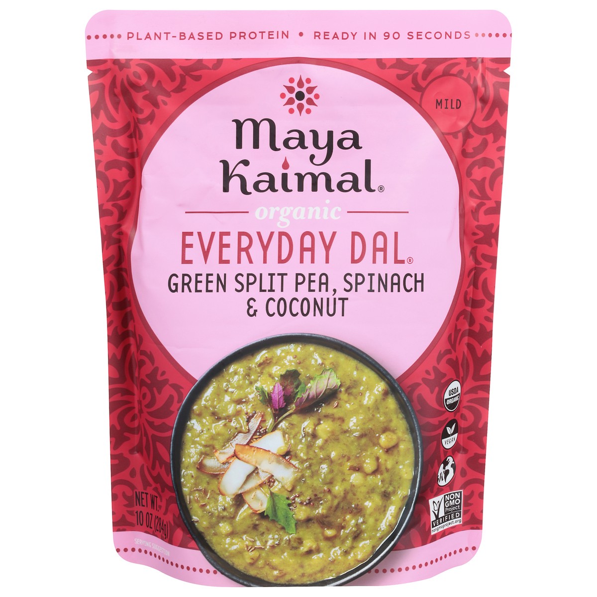 slide 1 of 9, Maya Kaimal Organic Dal Split Pea, 10 oz