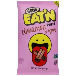 Good Eat'n Cinnamon Sugar Puffs 5 oz