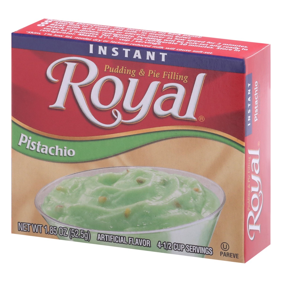 slide 12 of 13, Royal Instant Pistachio Pudding & Pie Filling 1.85 oz, 1.85 oz