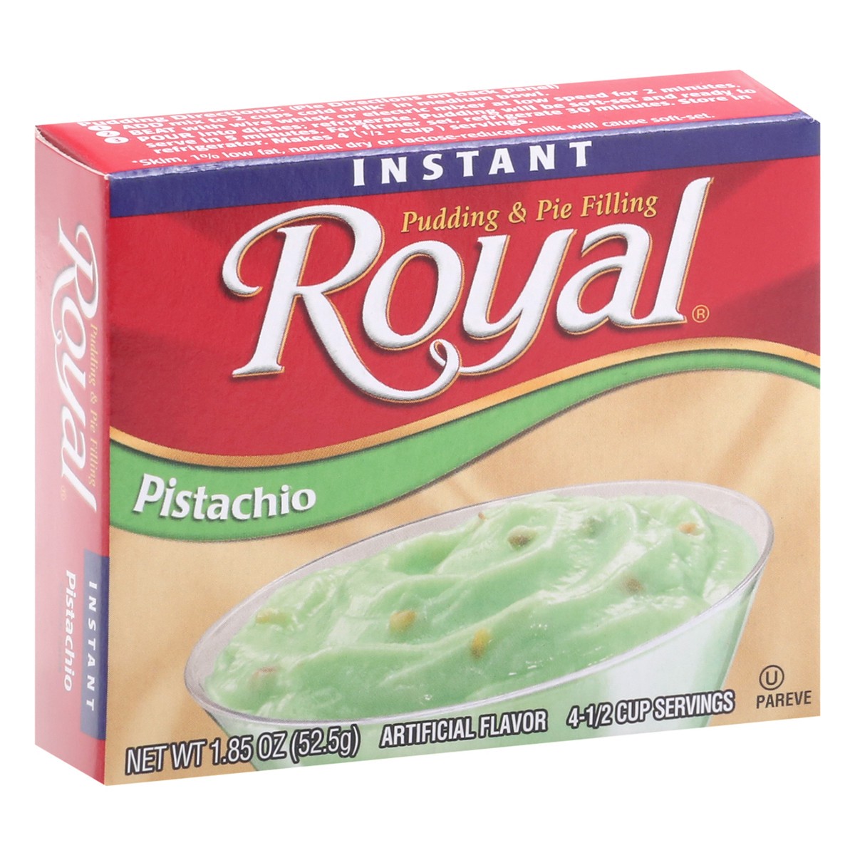 slide 9 of 13, Royal Instant Pistachio Pudding & Pie Filling 1.85 oz, 1.85 oz