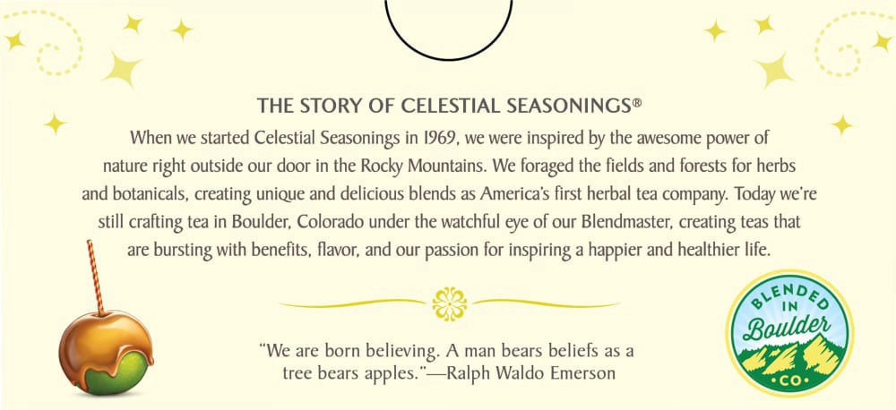 slide 4 of 6, Celestial Seasonings® Caramel Apple Dream® herbal tea, 20 ct