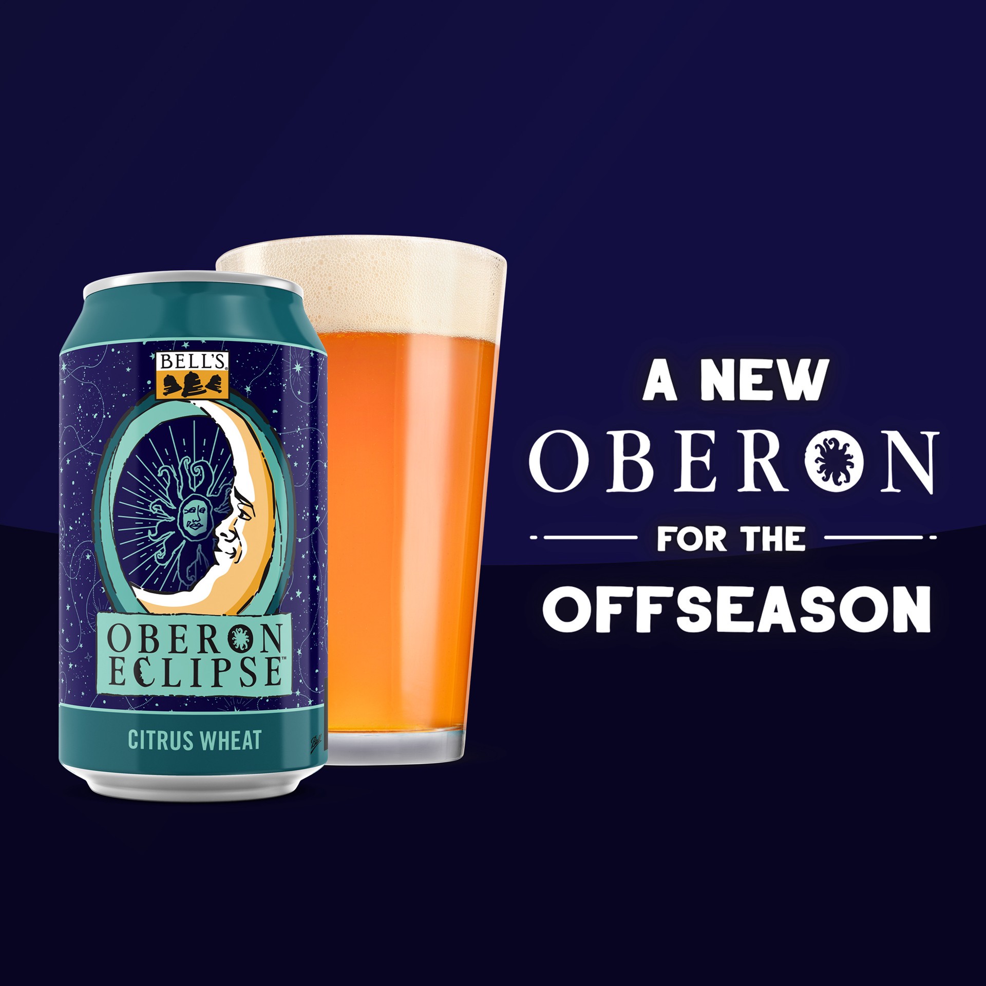 slide 2 of 4, Bell's Oberon Wheat Ale Beer, 19.2 fl oz Can, 19 oz