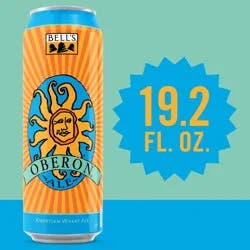 Bell's Oberon Wheat Ale Beer, 19.2 fl oz Can