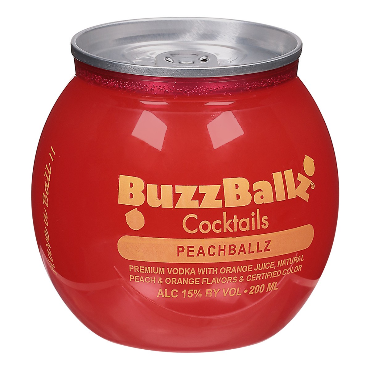 slide 2 of 9, Buzzballz Peachballz, 200 ml