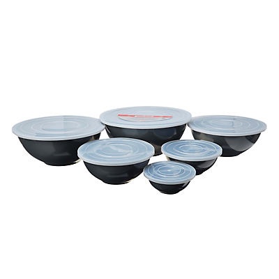 slide 1 of 1, Good Cook GrayBowl Set, 12 ct