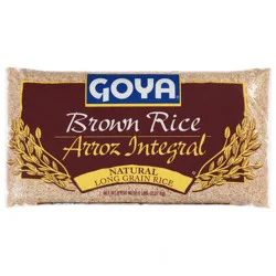 Goya Natural Long Grain Brown Rice 5 lb