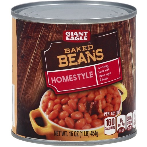 slide 1 of 1, Giant Eagle Baked Beans, Homestyle, 16 oz