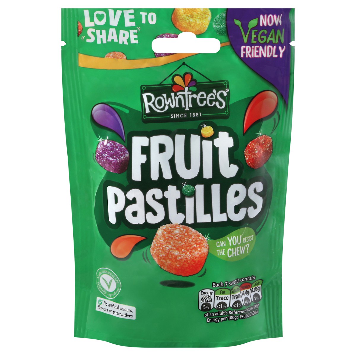 slide 6 of 14, Rowntree's Fruit Pastilles 5 oz, 5 oz