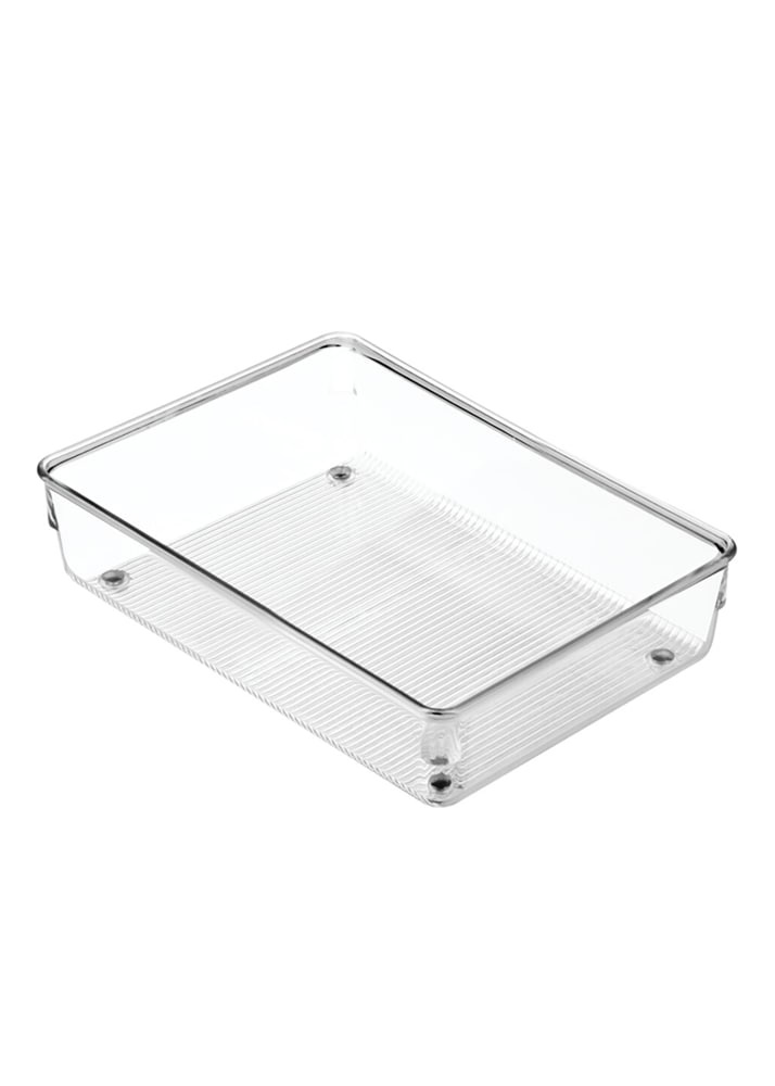 slide 1 of 1, InterDesign Idesign Linus Clear Drawer Organizer, 1 ct