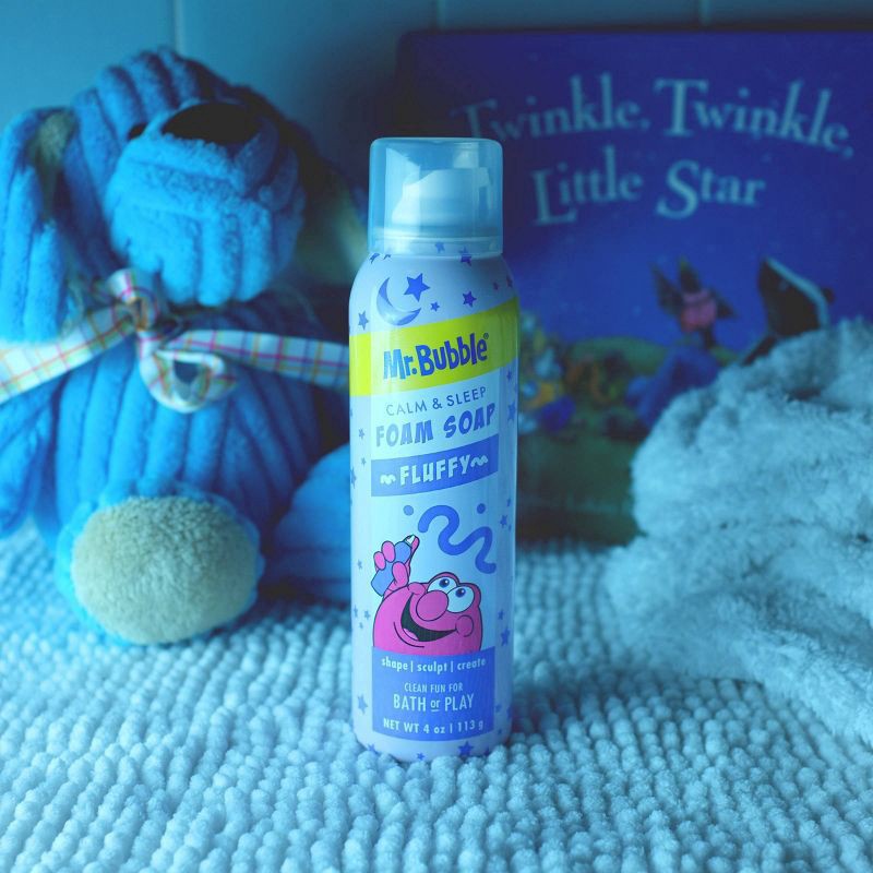 slide 10 of 10, Mr. Bubble Fluffy Calm & Sleep Foam Soap 4 oz, 4 oz