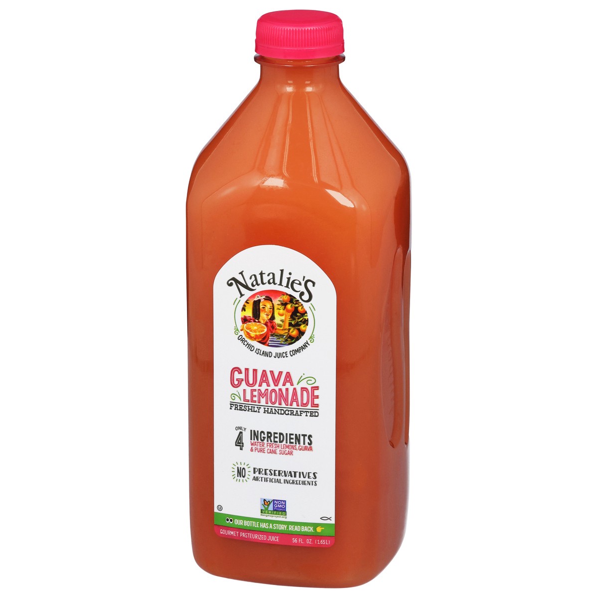 slide 6 of 14, Natalie's Guava Lemonade 56 fl oz, 56 fl oz