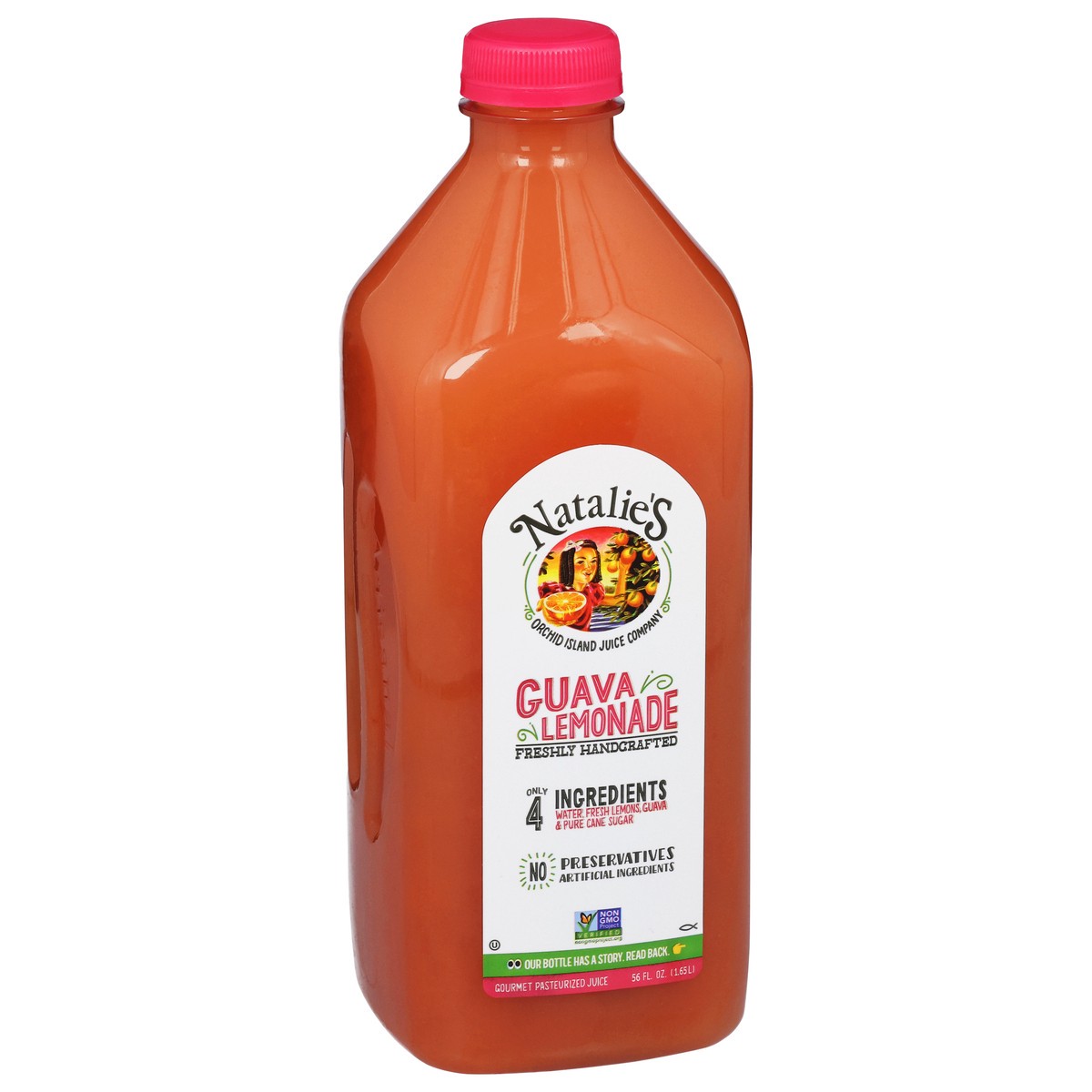 slide 8 of 14, Natalie's Guava Lemonade 56 fl oz, 56 fl oz