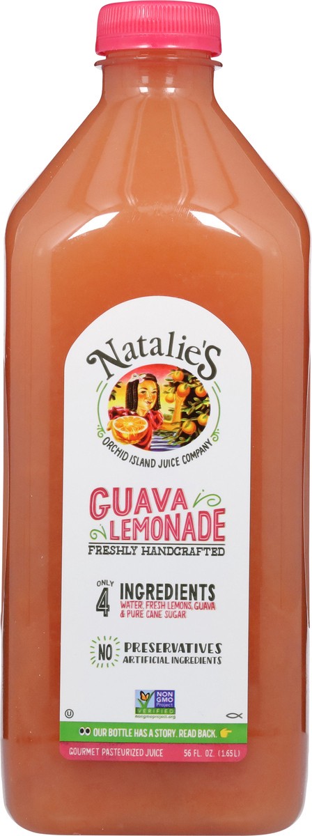 slide 9 of 14, Natalie's Guava Lemonade 56 fl oz, 56 fl oz
