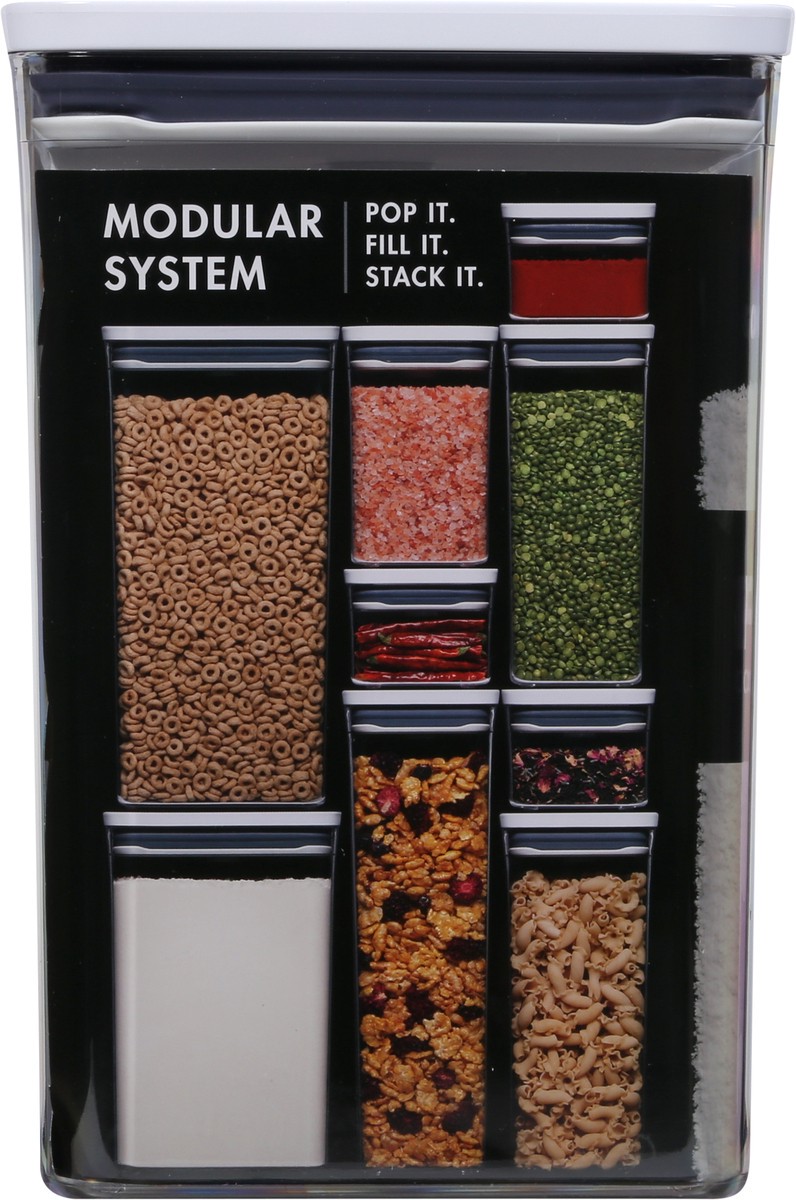 slide 5 of 9, OXO Good Grips 4.4 Quart Lid A Pop Container 1 ea, 1 ct