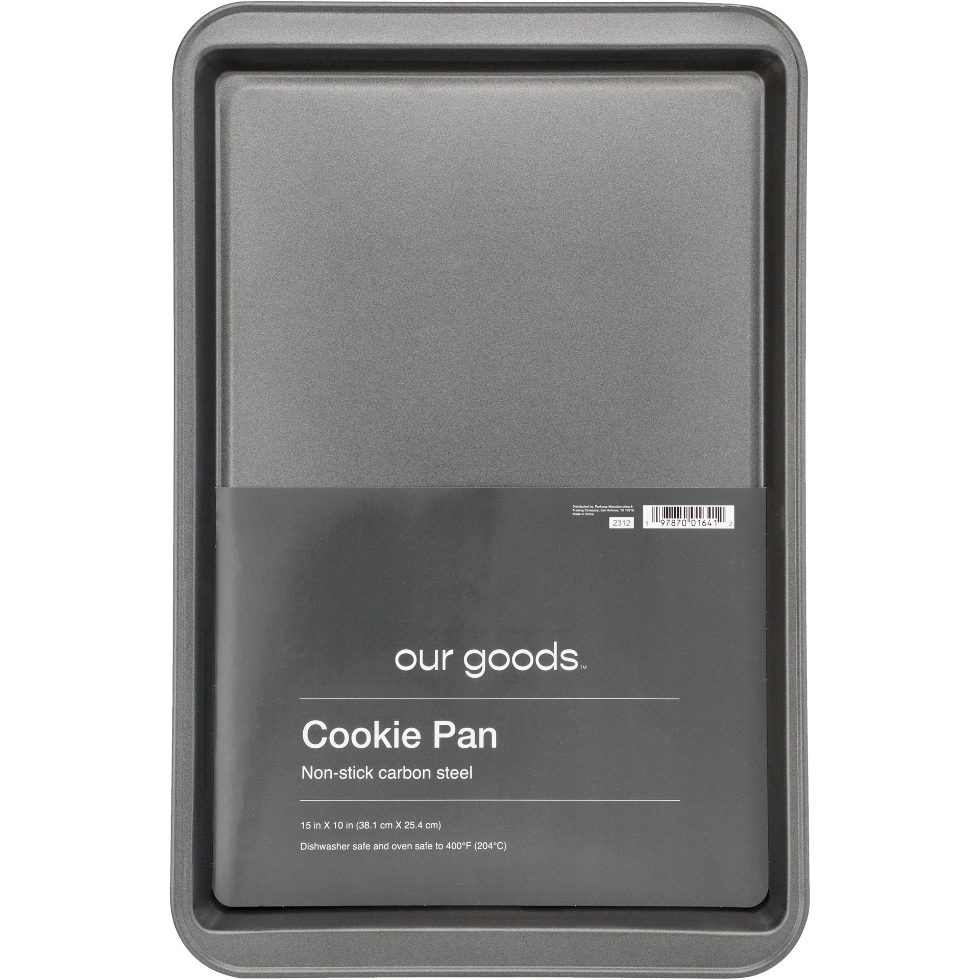 slide 1 of 1, our goods Medium Cookie Pan, 15 ft ft x 10 ft ft