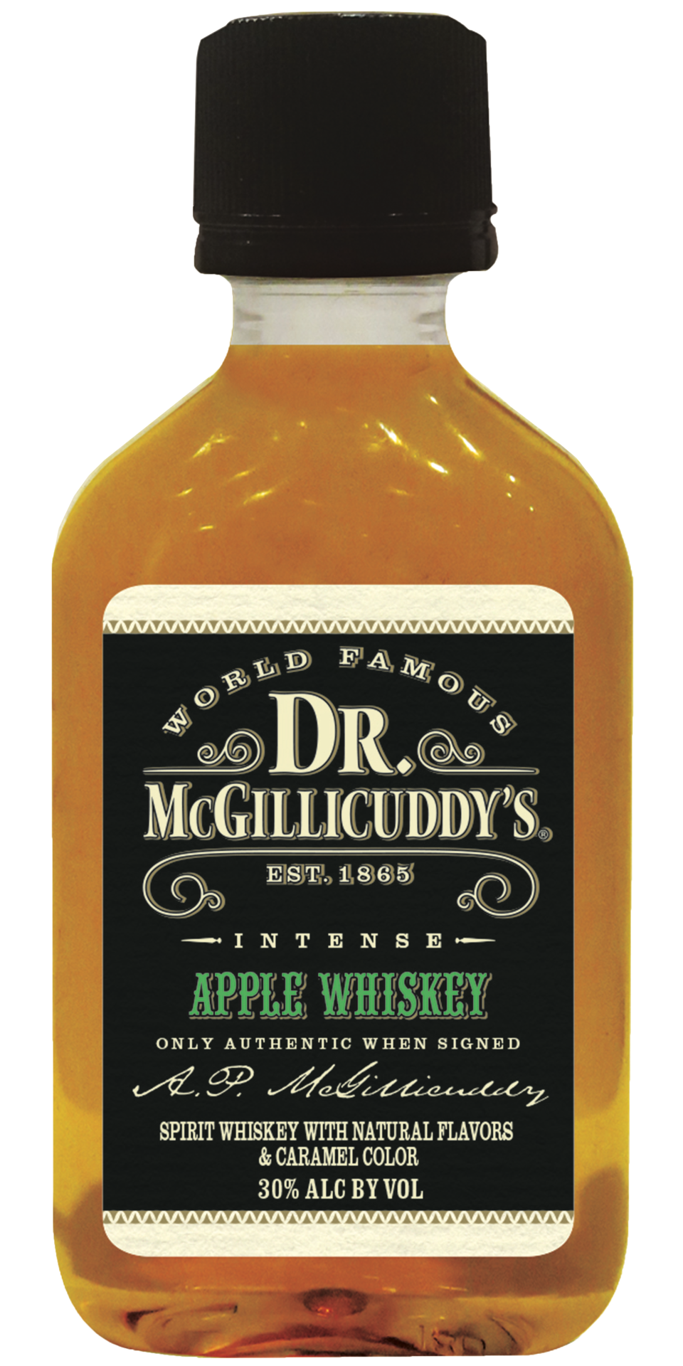 slide 1 of 2, Dr. McGillicuddy's Apple Whiskey, 50 ml