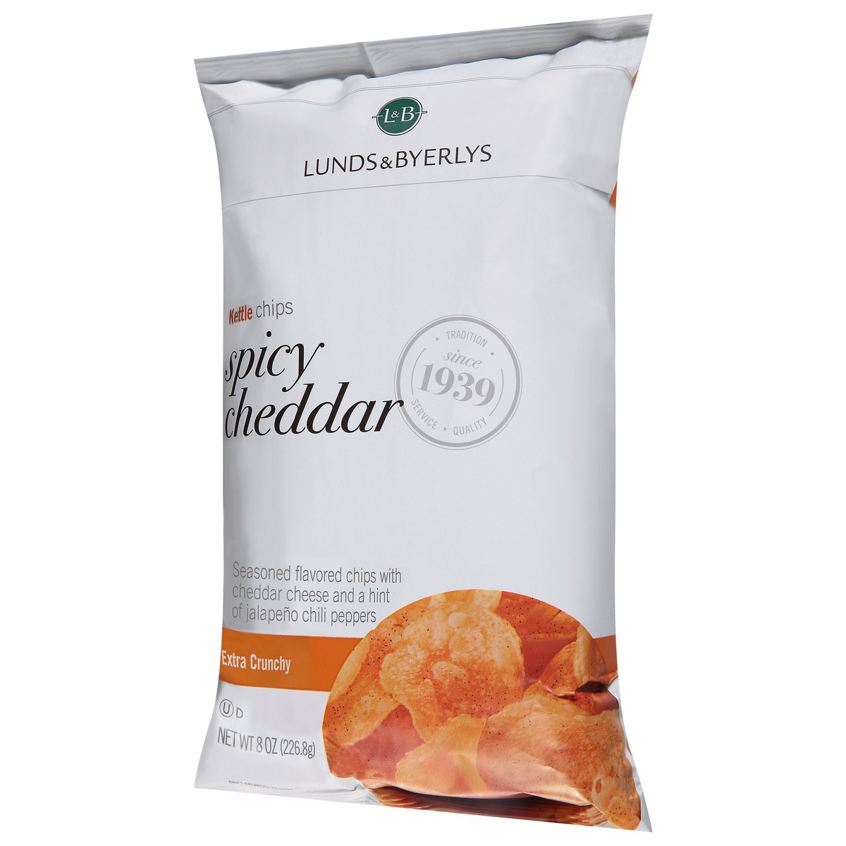 slide 5 of 9, Lunds & Byerlys Extra Crunchy Spicy Cheddar Kettle Chips 8 oz, 8 oz