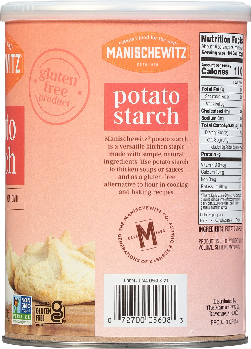 slide 8 of 9, Manischewitz Potato Starch 16 oz, 16 oz