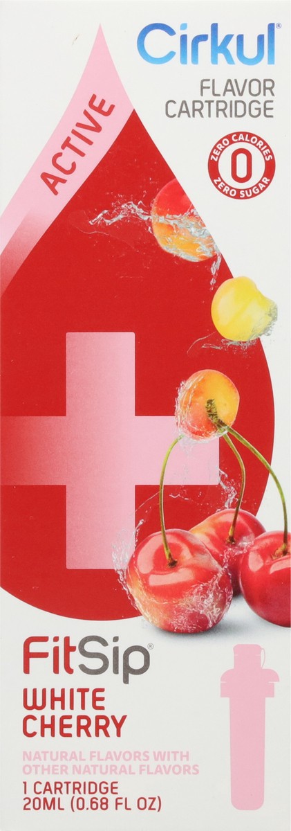 slide 6 of 12, Cirkul FitSip Electrolytes White Cherry Cartridge 1 Each, 1 ct