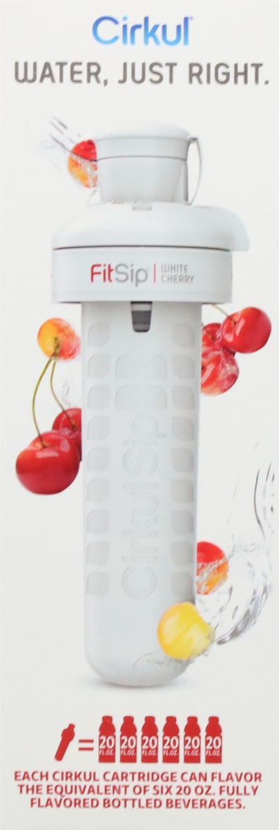 slide 4 of 12, Cirkul FitSip Electrolytes White Cherry Cartridge 1 Each, 1 ct