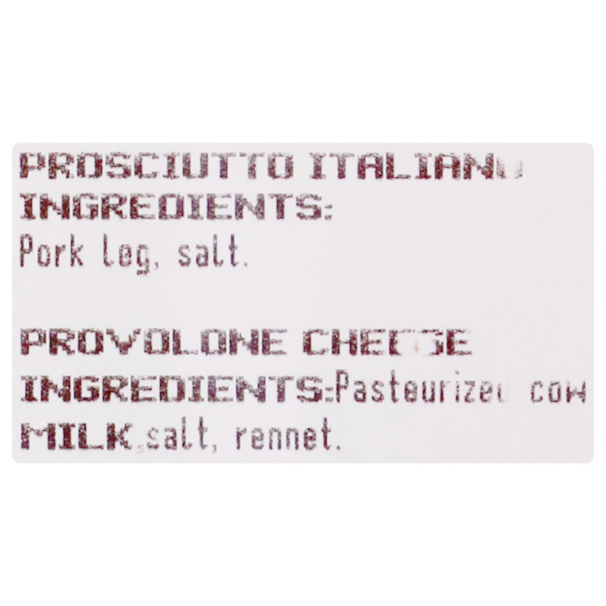 slide 4 of 10, Veroni Thin Sliced Prosciutto/Provolone Antipasto Italiano 4 oz, 4 oz