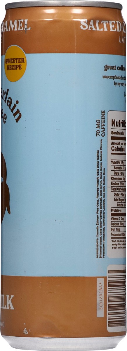 slide 8 of 12, Chamberlain Coffee Salted Caramel Latte with Oatmilk - 11 fl oz, 11 fl oz
