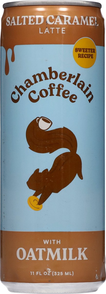 slide 7 of 12, Chamberlain Coffee Salted Caramel Latte with Oatmilk - 11 fl oz, 11 fl oz