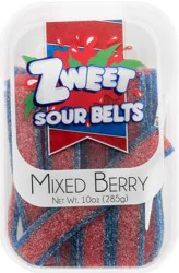 Zweet Mixed Berry Sour Belts 10 oz