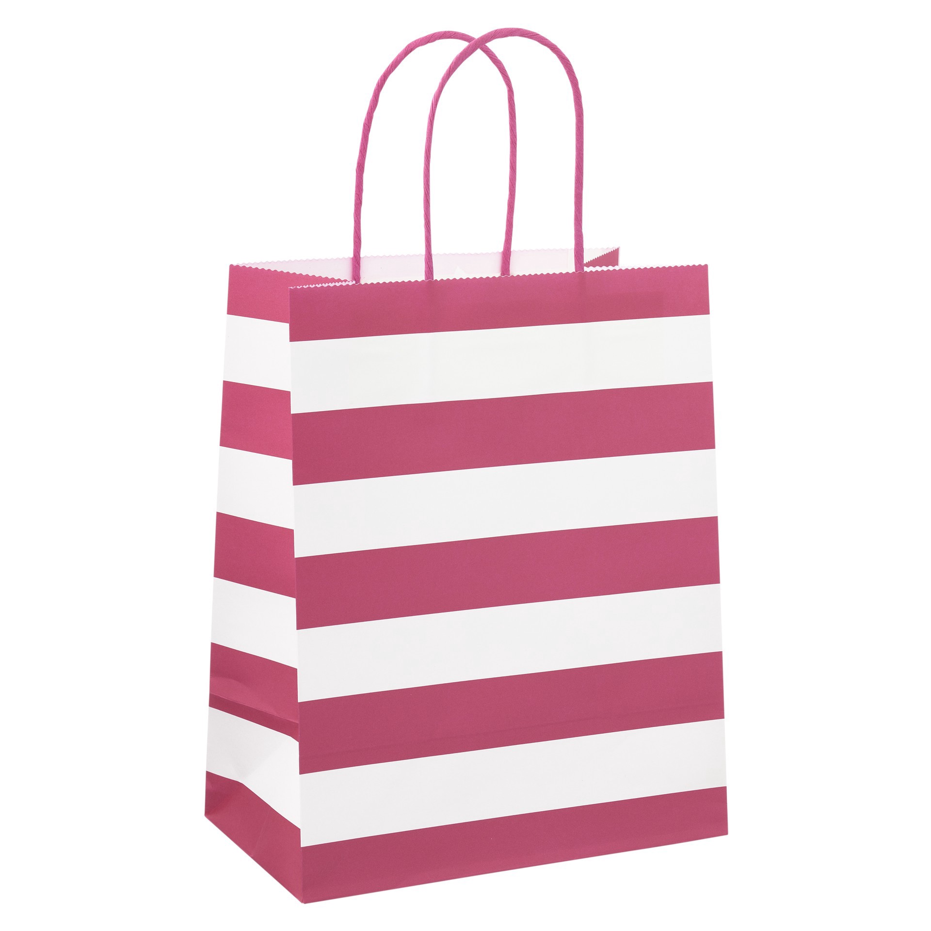 slide 2 of 4, 10" Dots & Chevron Paper Bag Value Pack By Celebrate It, 8 in x 4.75 in x 10 in
