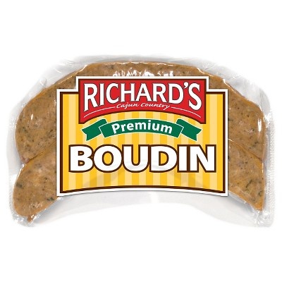slide 1 of 1, Richard's Premium Boudin, 2 ct; 12 oz
