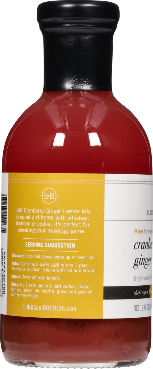 slide 4 of 13, Lunds & Byerlys Cranberry Ginger Lemon Mixer 16 fl oz, 16 fl oz