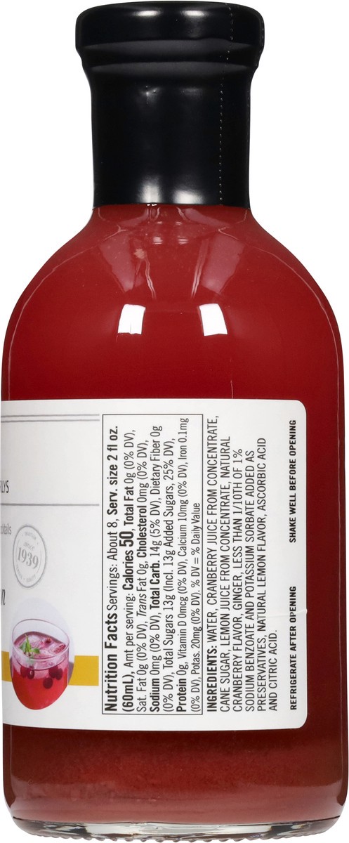 slide 11 of 13, Lunds & Byerlys Cranberry Ginger Lemon Mixer 16 fl oz, 16 fl oz