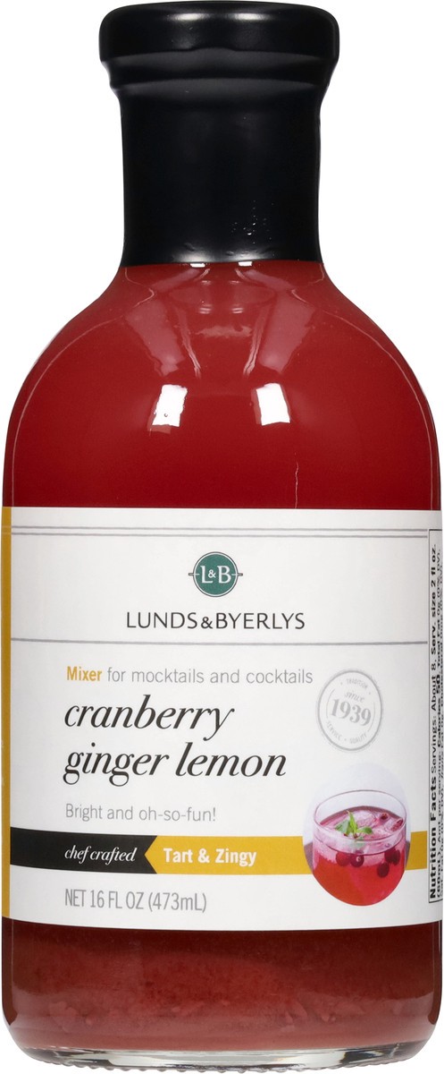 slide 3 of 13, Lunds & Byerlys Cranberry Ginger Lemon Mixer 16 fl oz, 16 fl oz