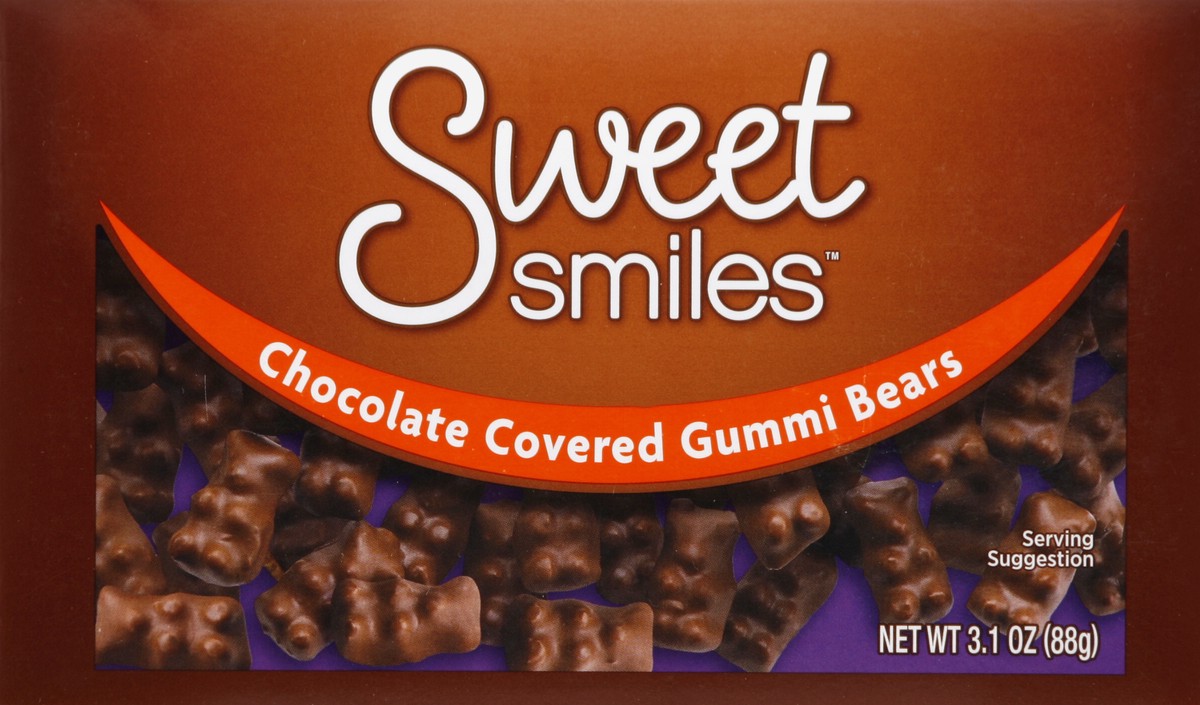 slide 1 of 5, Sweet Smiles Gummi Bears 3.1 oz, 3.1 oz