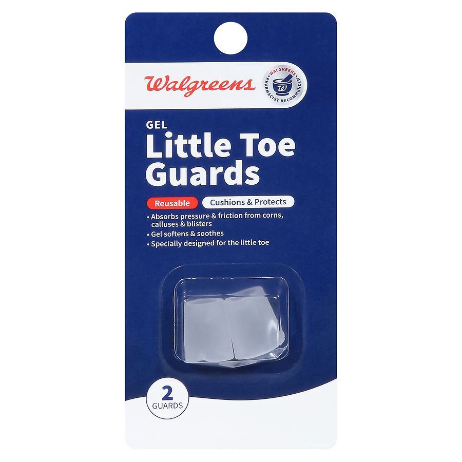 slide 1 of 5, Walgreens Little Toe Guards, 2 ct