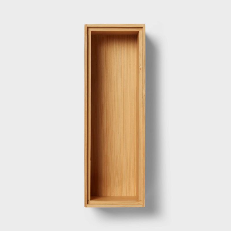 slide 3 of 3, 3"x9" Natural Kitchen Drawer Organizer - Brightroom™, 1 ct