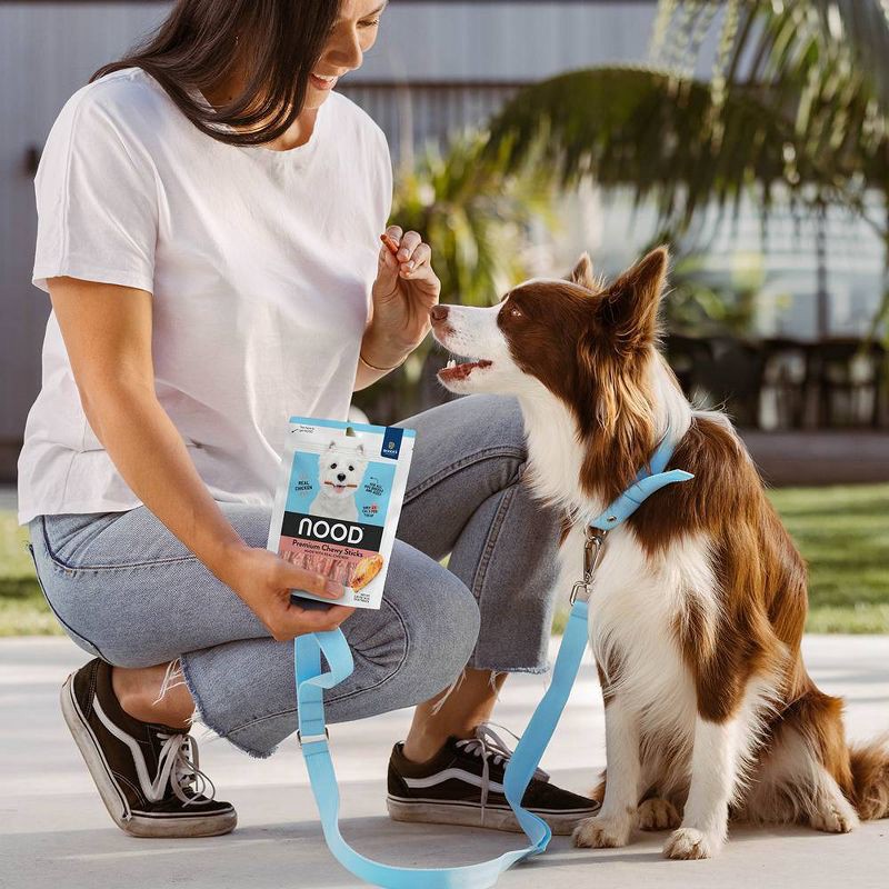 slide 5 of 6, NOOD Pet Food Chicken Flavor Chewy Adult Dog Treat Sticks - 6oz, 6 oz