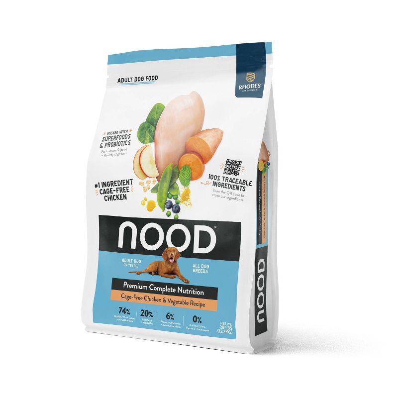 slide 7 of 8, NOOD Pet Food Adult Dry Dog Food with Chicken Flavor - 28lbs, 28 lb
