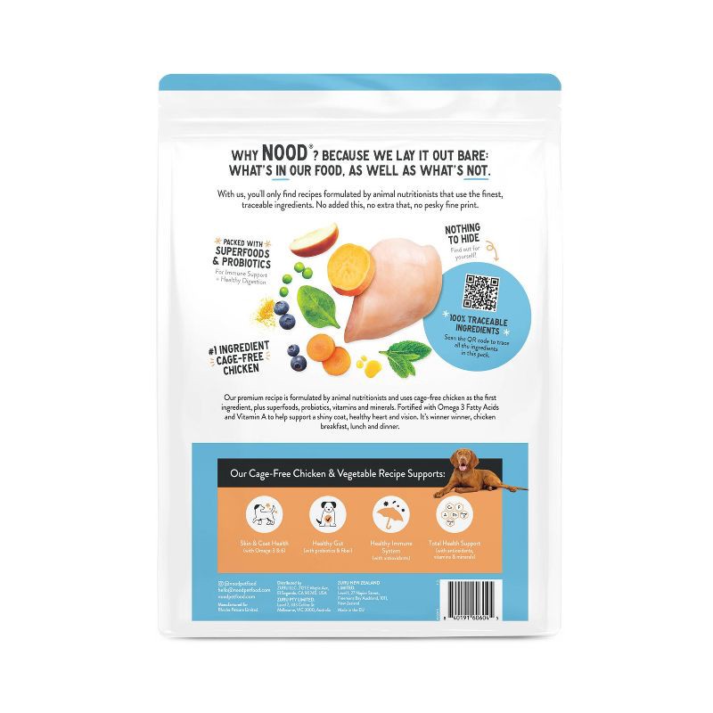 slide 8 of 8, NOOD Pet Food Adult Dry Dog Food with Chicken Flavor - 6lbs, 6 lb